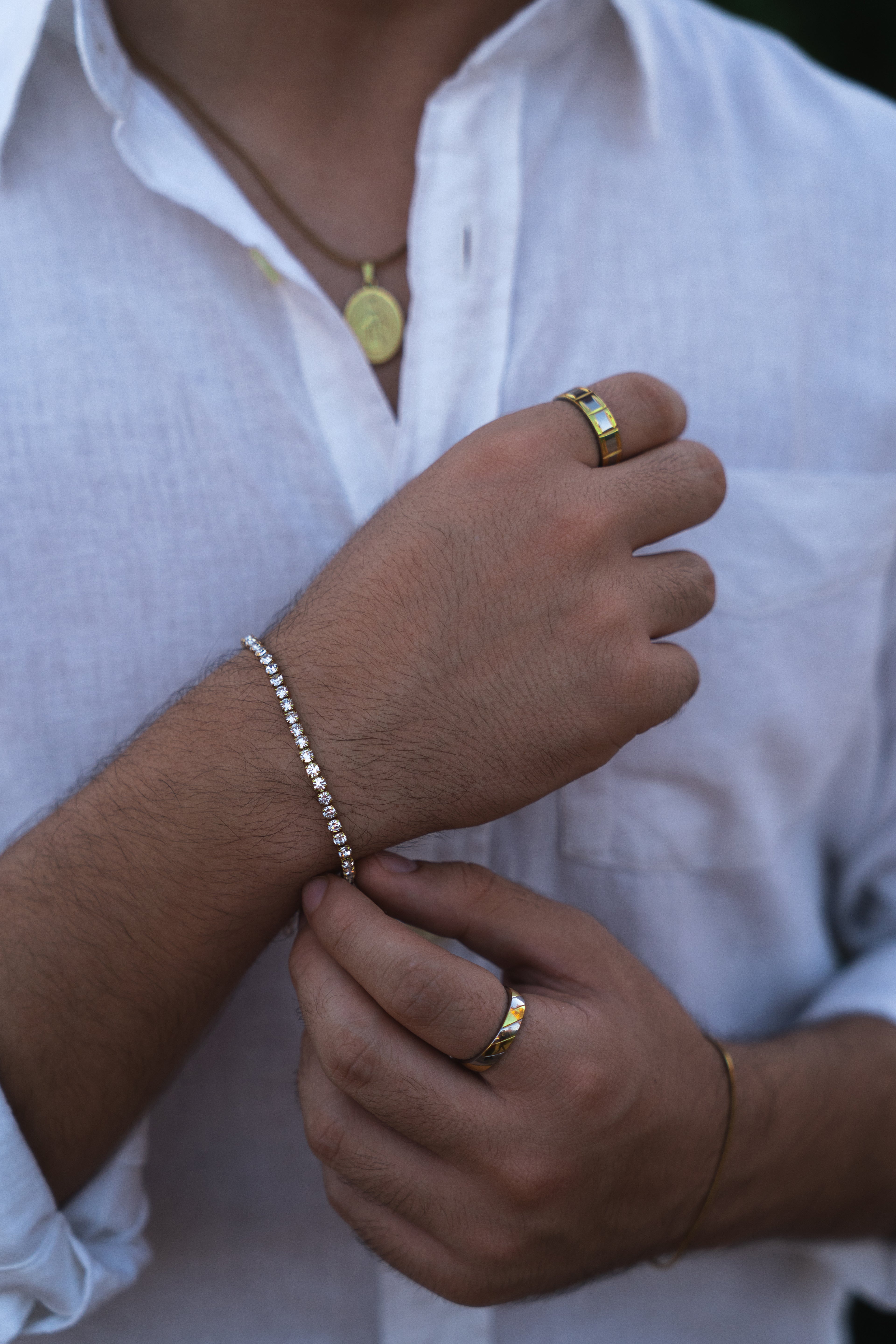 Pulsera circonia