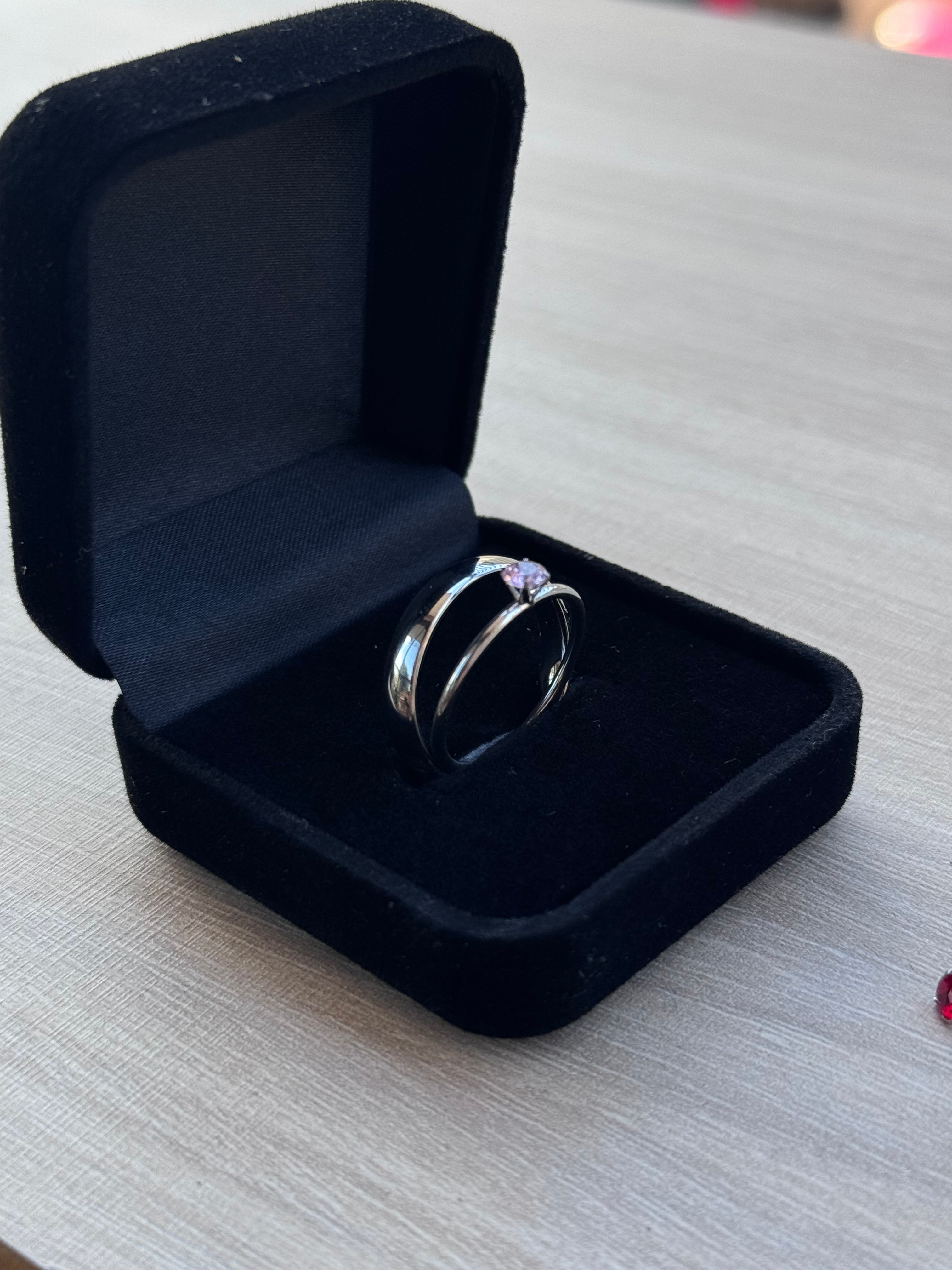 Anillos promesa colores
