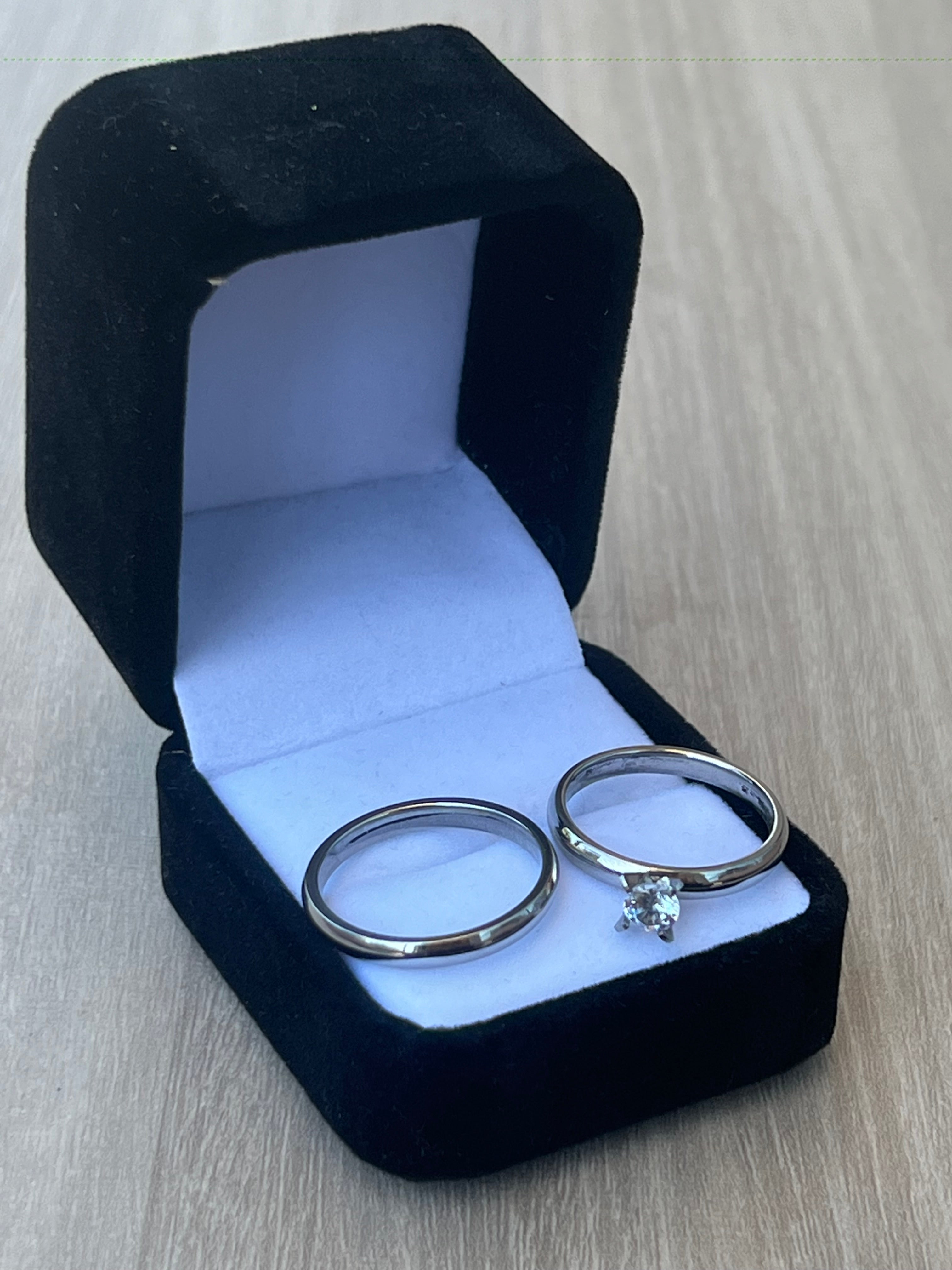 Anillos promesa para compartir