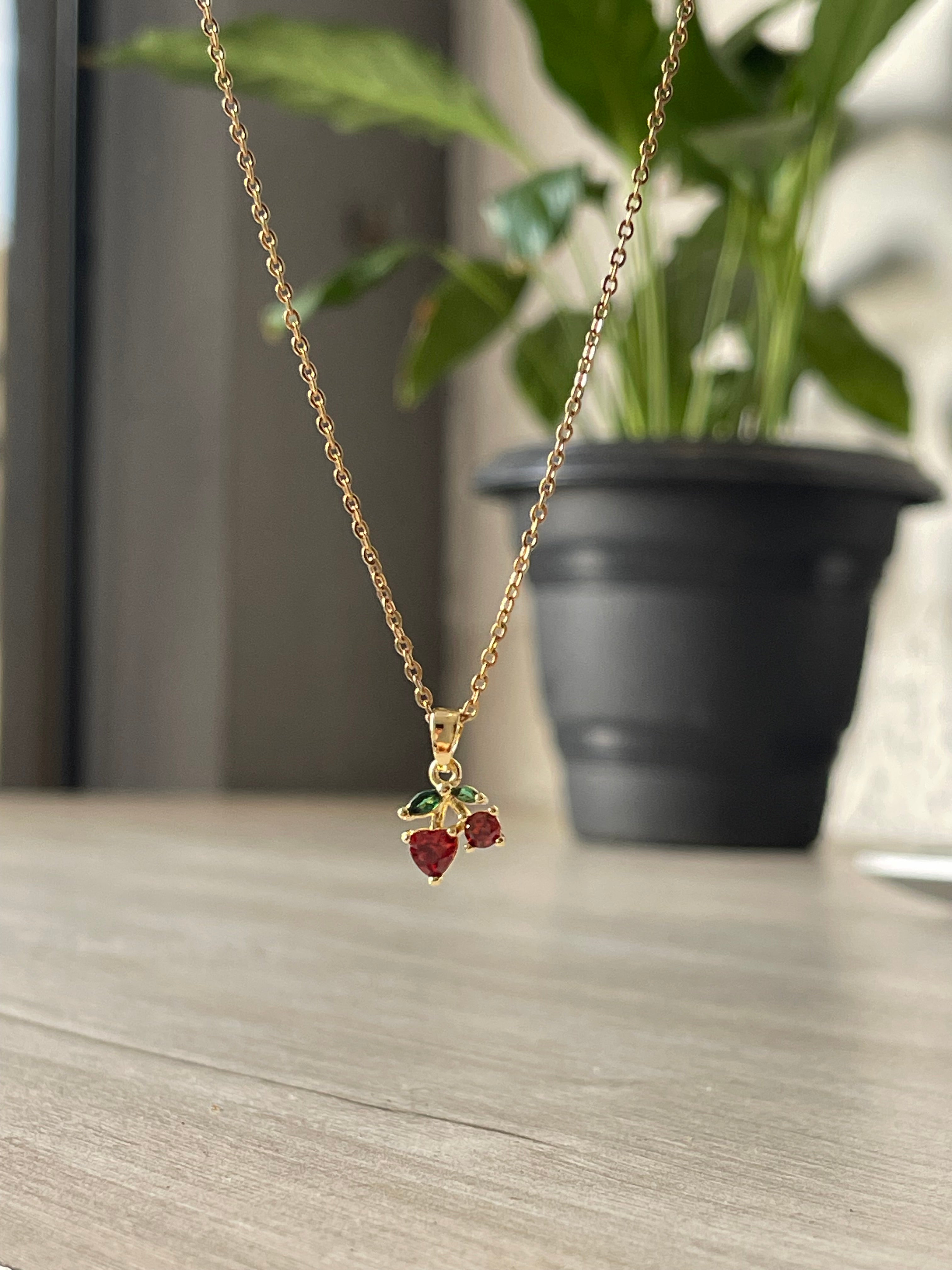 Collar cereza