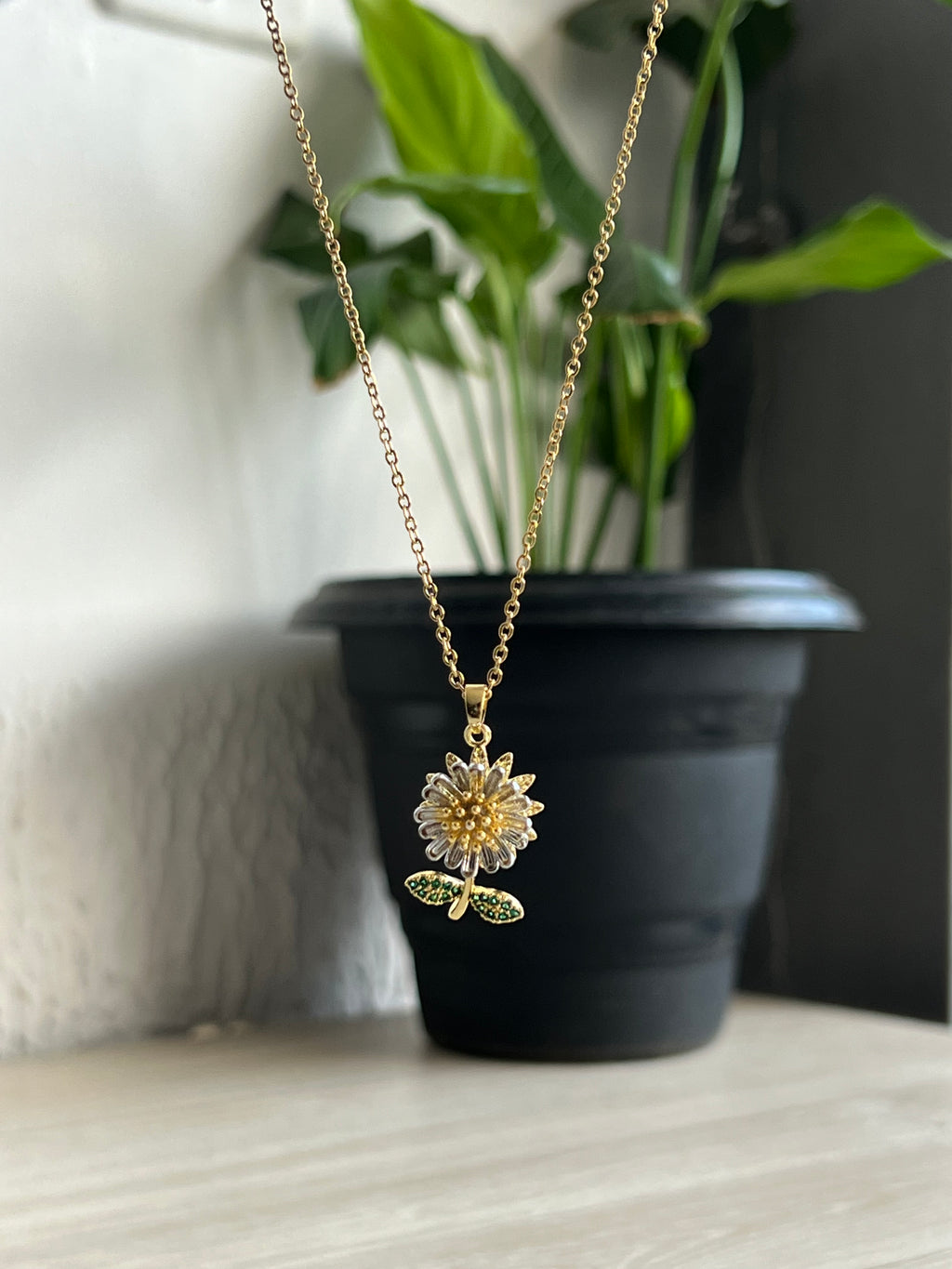 Collares anti estrés flor