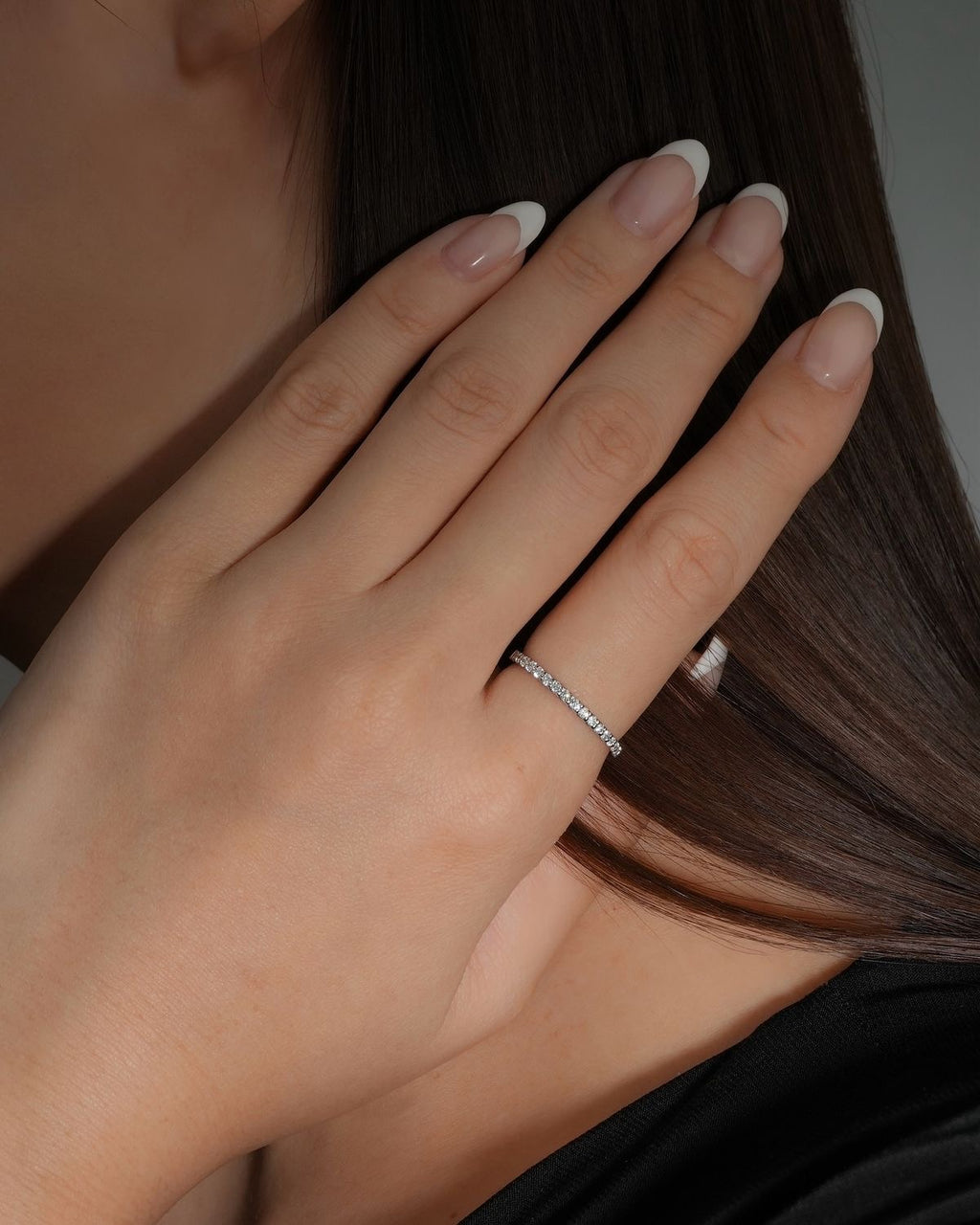 Anillo circonita